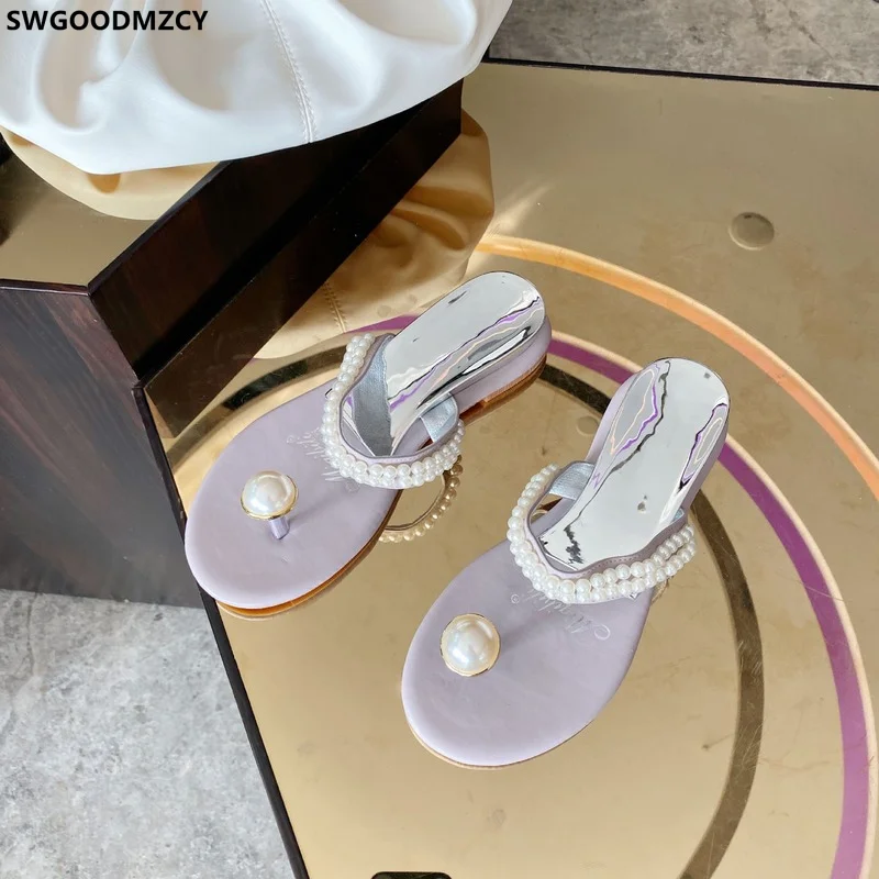 

Тапки женские домашние, повседневные, плоская подошва, брендовые Роскошные, лето 2023