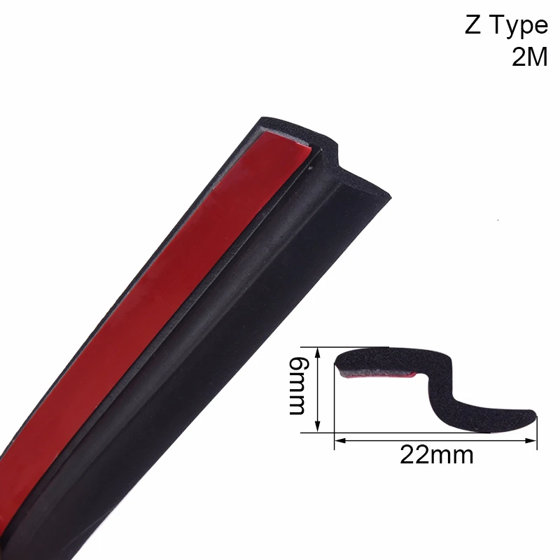 NS Modify 2M форма B P Z Большой D автомобильные дверные уплотнительные полосы стикер