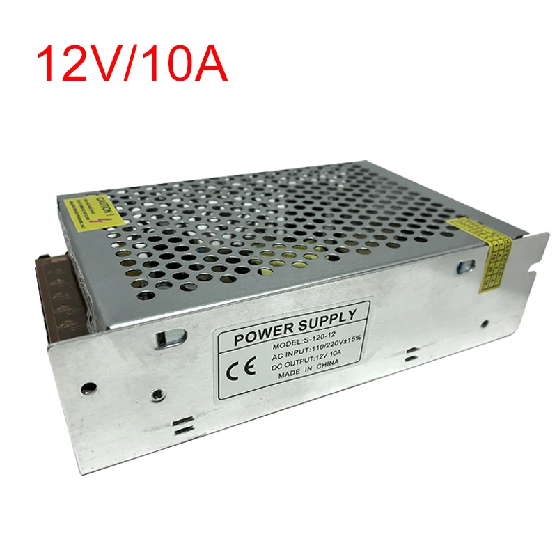 12 вольт Питание AC 1A 2A 3A 5A 8A 10A 12A 15A 20A 25A 30A ПК трансформатор преобразователь V 220V для