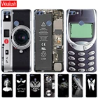 Чехол для телефона Huawei P Smart 2018 Enjoy 7S, Мягкая силиконовая задняя крышка из ТПУ, 360 Защитный Прозрачный чехол с принтом