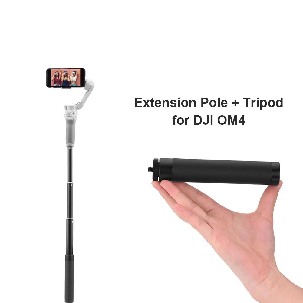

Stabilizer Extension Rod Adjustable Phone Bracket Tripod Extension Reach Rod Adjustable Bracket for DJI OSMO Mobile 4