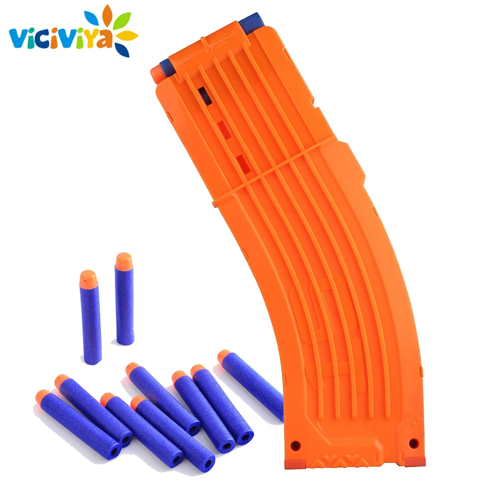Viciviya 15 зажим для перезагрузки магазина Nerf круглые дротики сменный игрушечный