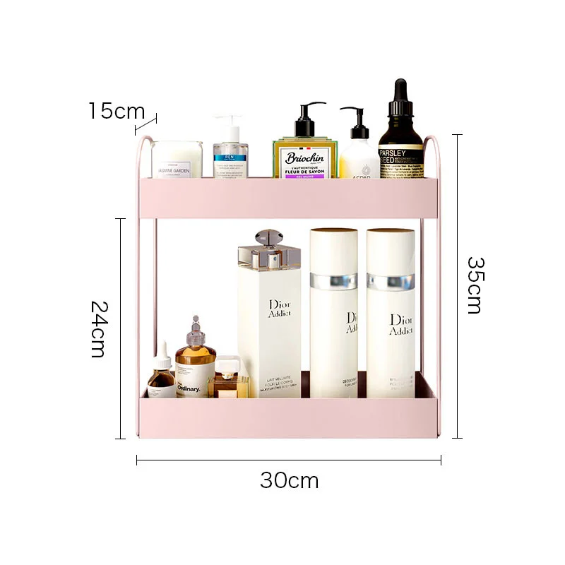 

Nordic Cosmetics Storage Rack, Multi-layer Table Top, Dressing Bathroom, Washroom, Susu Table, Skin Care B