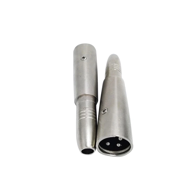 XLR 3-контактный Штекерный разъем 1/4 &quot6 35/6 5 мм гнездо Аудио Адаптер миксер