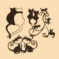 cat cutting die new arrival clear stamps and dies scrapbooking diy mold paper craft supplies album card decor stencil meatl dies