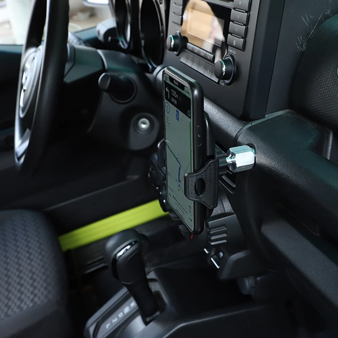 multi functional bracket for suzuki jimny jb74 mobile phone holder fixed for suzuki jimny 2019 2021 accessories free global shipping