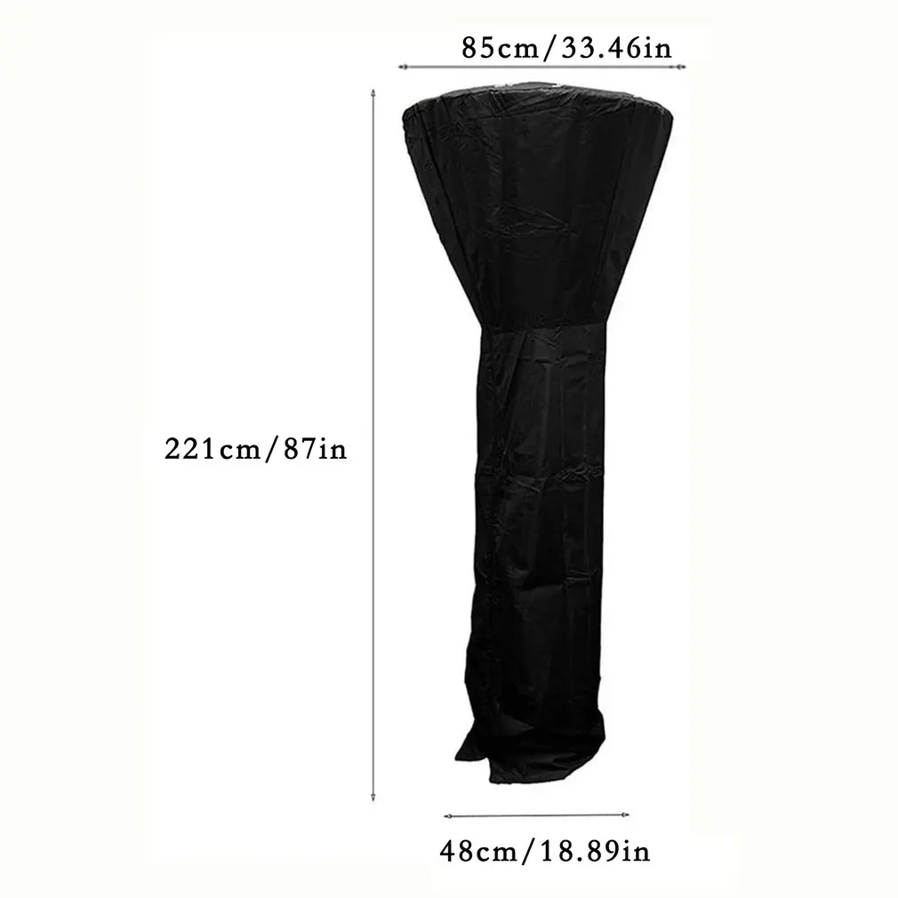 

Stand-up Heater Cover Oxford Cloth Outdoor Heater Dustproof Cover Courtyard Stand-up Heater Protection Cover