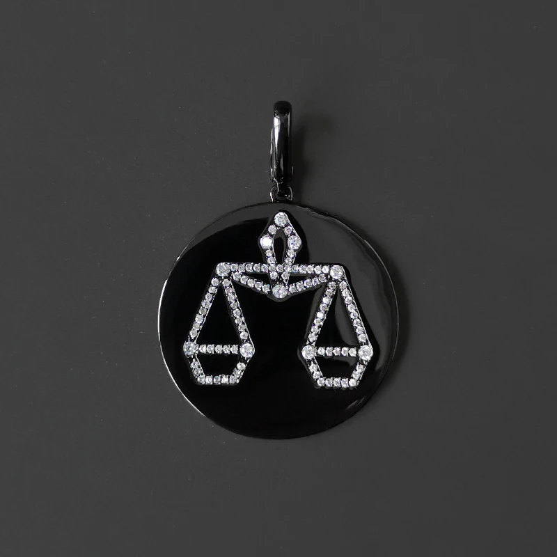 

S925 Sterling Silver New Constellation Series Necklace Women Fashion Personality Luxury Clavicle Chain DIY Pendant Birthday Gift