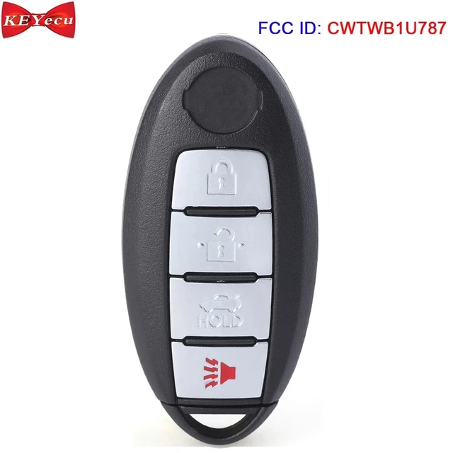 KEYECU для Infiniti M35 M37 M56 Q70 QX56 дистанционный ключ брелок CWTWB1U787 433 МГц ID46 чип|Ключ от
