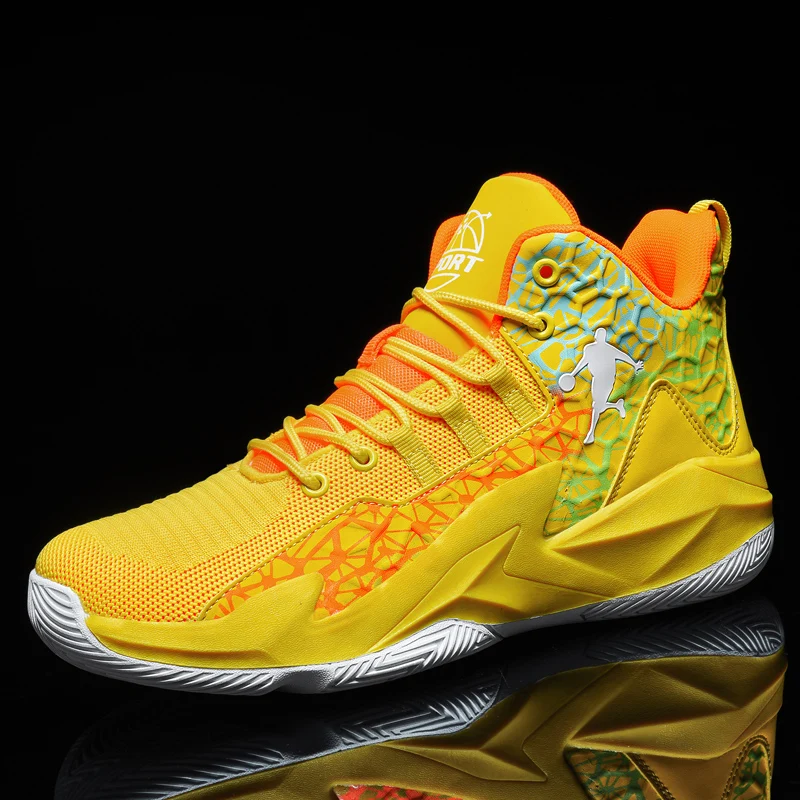 

Баскетбольная обувь с высоким верхом для мужчин и женщин, молодежная Баскетбольная обувь, модная переносная спортивная обувь