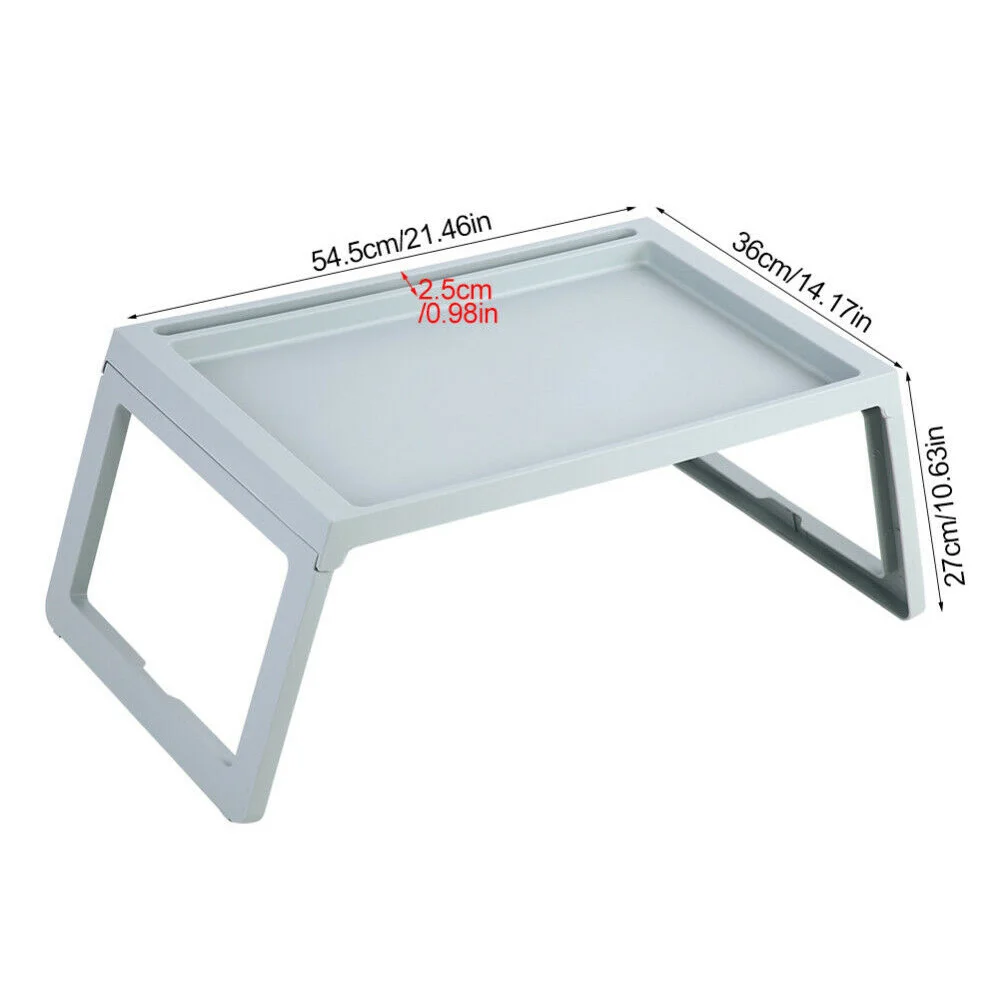 

Portable Laptop Desk, Folding Bed Tray Stand Breakfast Table Home Dorm Room