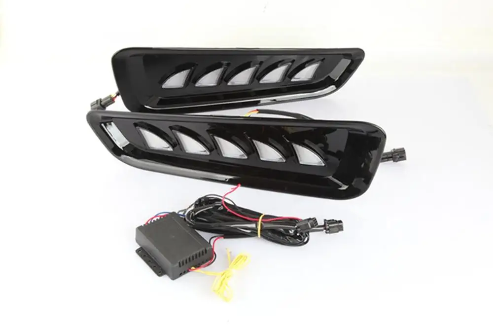Дневные ходовые огни DRL 2 шт. светодиодный противотуманный фонарь для Ford Raptor SVT F150