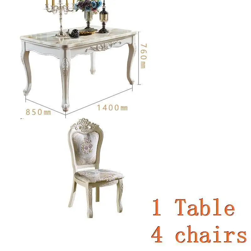 Masa Sandalye Sala De Jantar Esstisch Tafel Redonda Eettafel Tisch обеденный набор европейский стол