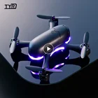 Мини-Дрон S88 4K со светодиодной подсветкой, 1080P, Wi-Fi