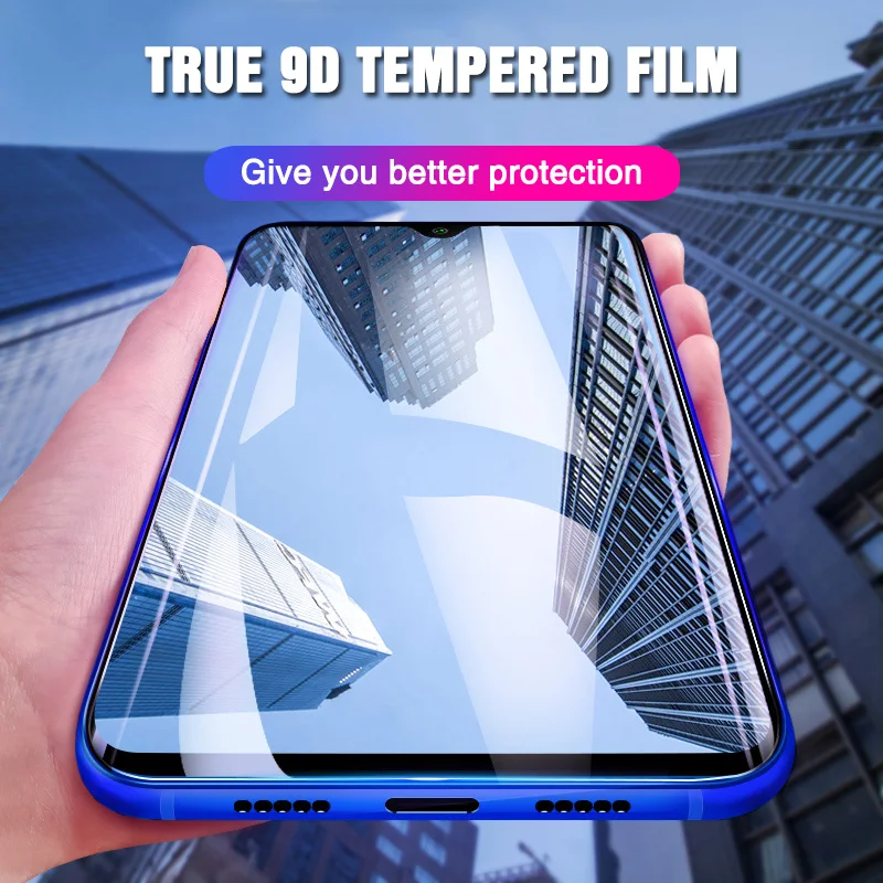 

9D Protective Glass On For Xiaomi mi 9 8 Lite 5X 6X A1 A2 Lite Tempered Screen Protector Film on Xiaomi Mi 9 8 Lite Curved Glass