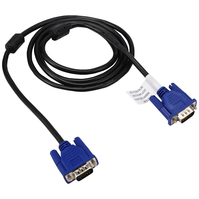 1 5 м кабель VGA со штыревыми соединителями на обоих концах для подключения 4 + HD