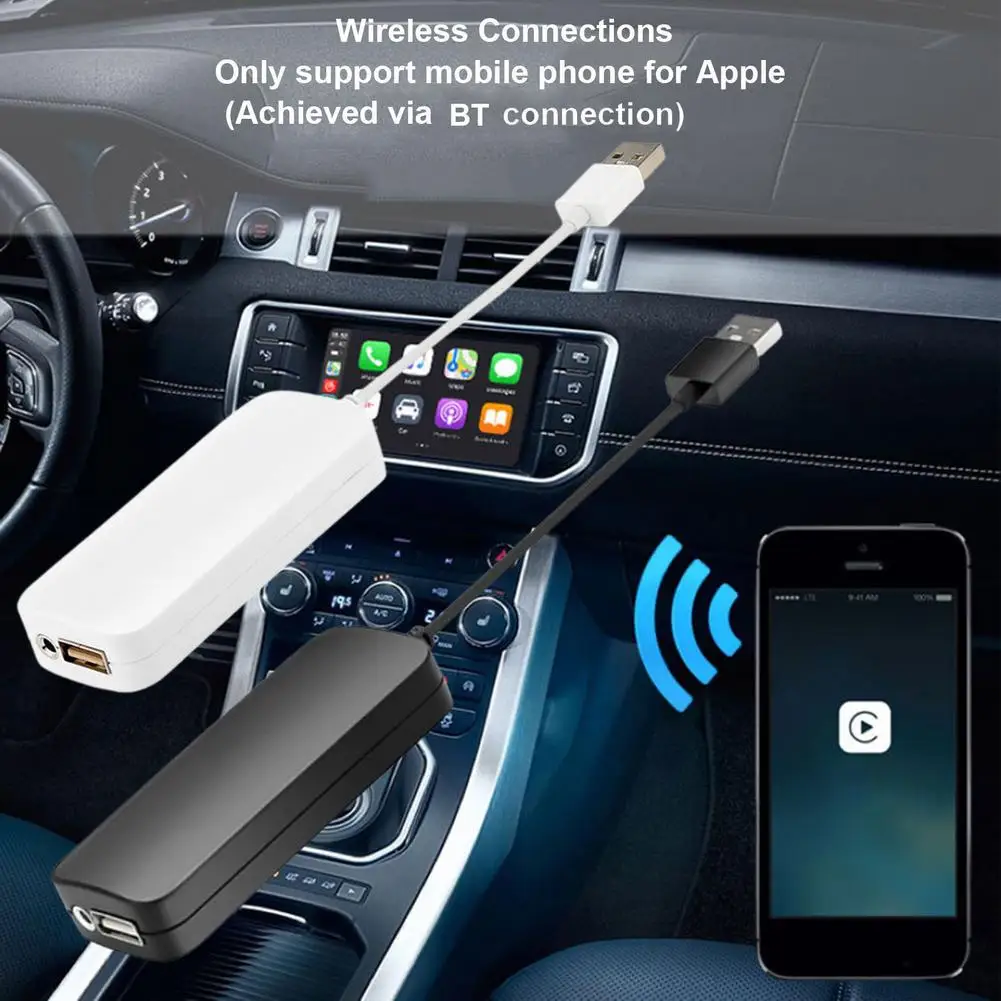 Беспроводной адаптер CarPlay беспроводной Автомобильный ключ радио USB для