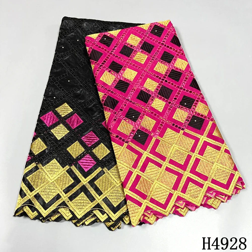 

2021 новейшая африканская базиновая богатая ткань, Высококачественная швейцарская вуаль, кружевная хлопчатобумажная ткань для вечерние 2,5 + 2...