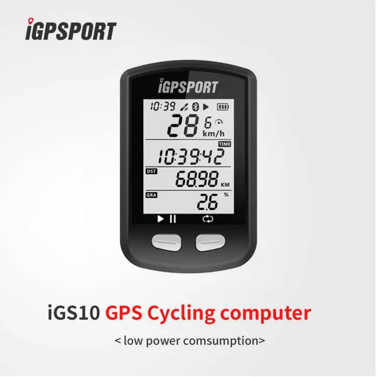 I gps порт iGS10 Велокомпьютер gps с поддержкой велокомпьютера навигация Спидометр IPX6