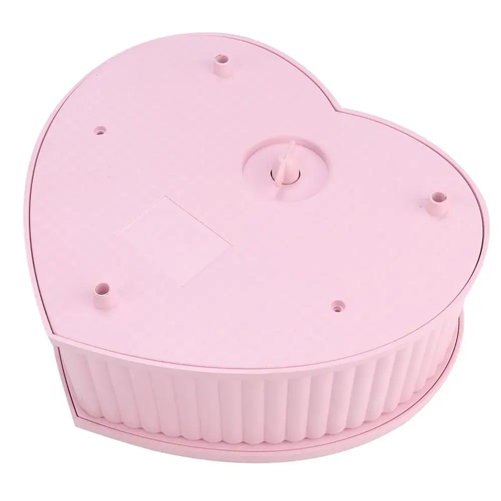 Розовая музыкальная шкатулка для балерины с детскими воспоминаниями Алиса в