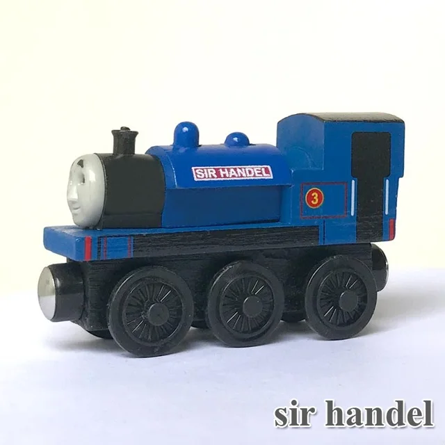 sir handel 1 шт. поезд волшебный трек поезд деревянный поезд горячие колеса Томас и друзья для ребенка детский подарок 48 типов выбрать автомобиль поезда игрушки - Цвет: sir handel