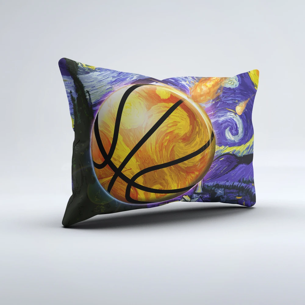 

Oil Painting Design Bedding Set Basketball Sport Duvet Cover Set Microfiber Bed Linen Set Twin Full Queen King Boys Bedclothes