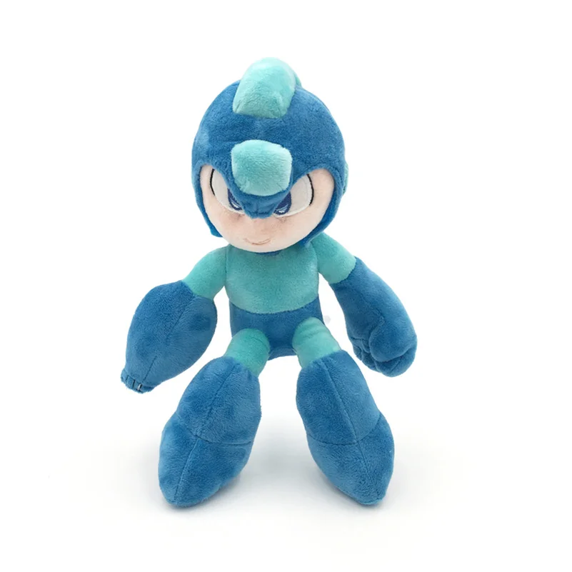 Mega Man Game Rockman Plush Stuffed Doll Electronic Games Megaman Toys for Kids 24cm | Игрушки и хобби