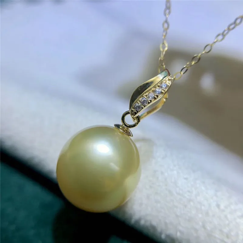 

Solid 18K Yellow Gold for DIY Jewelry Accessories Pendant Clasp Connector Clip Clasp Pinch Clip Bail Pendant Bail Bead