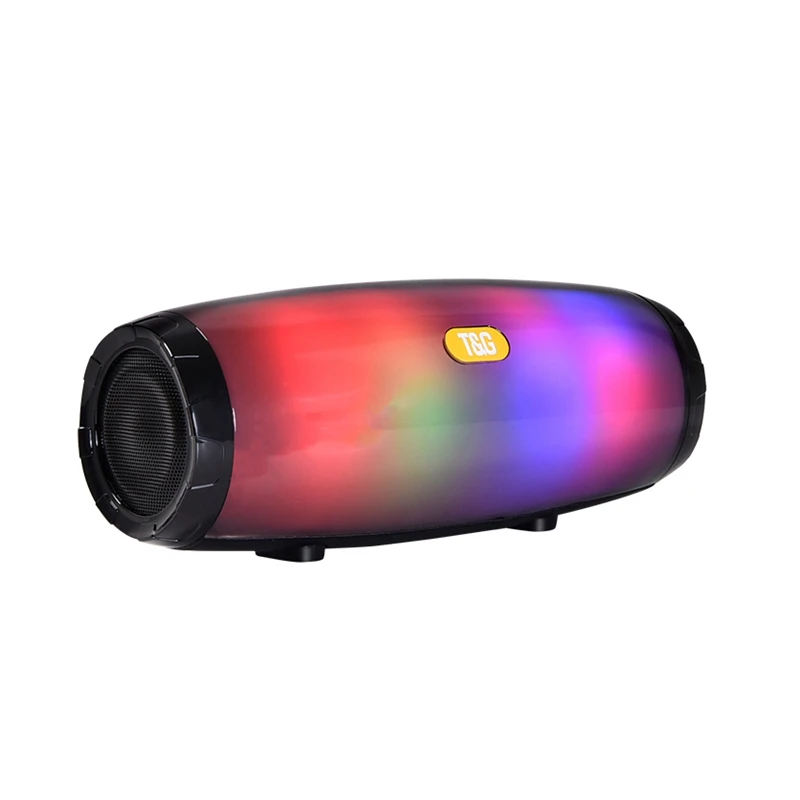 TG165 беспроводной Bluetooth динамик стерео колонка 5 Flash Стиль LED сабвуфер Портативный