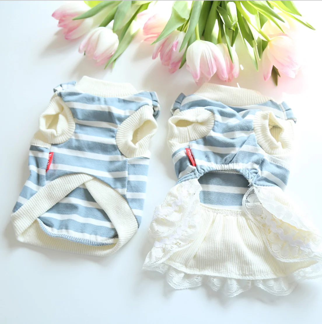 

Pet Puppy Costume Chinese Han Dynasty Vintage Style Dog Clothes Cat Dress