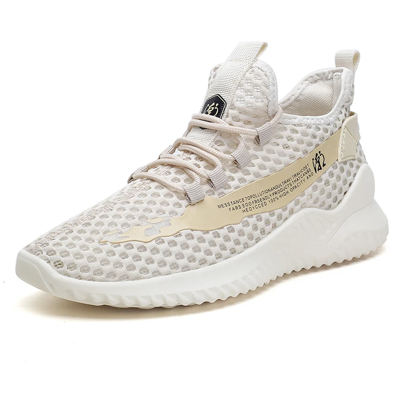 

2020 Summer New Casual Shoes for Men Breathable Mesh Lightweight Sneakers Male Outdoor Sports Lace-up Footwear zapatillas hombre