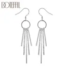 Женские серьги-кисточки DOTEFFIL, из стерлингового серебра 925 пробы