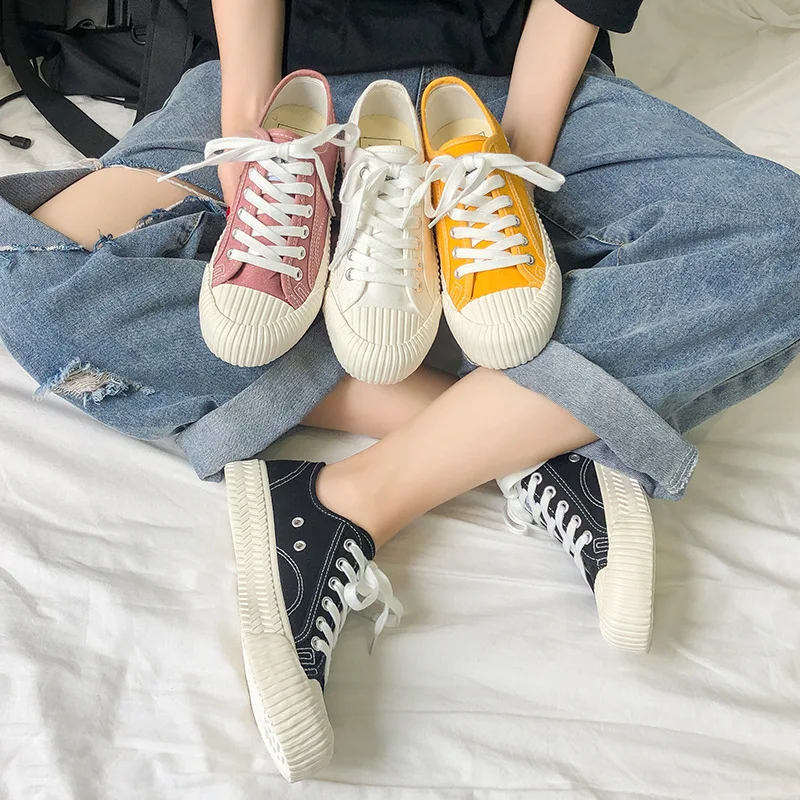 

Женские парусиновые туфли, Повседневные Дышащие, не кожа, мягкая подошва, модные кроссовки, подходят под все, весна-осень