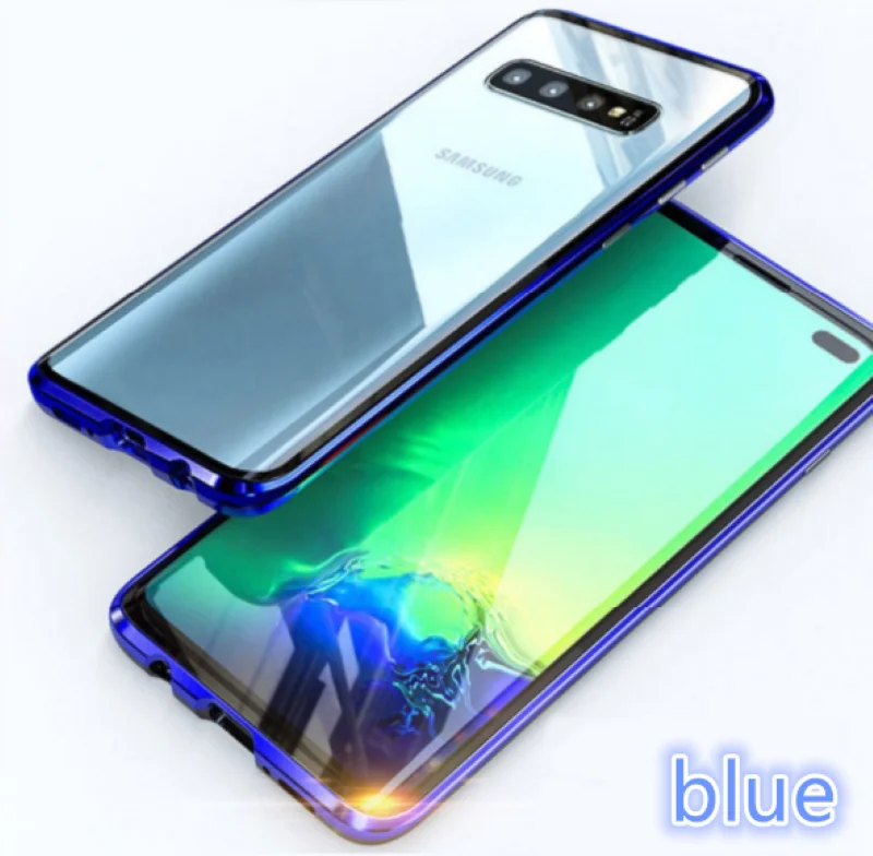 360 Передний+ задний двухсторонний 9Н чехол из закаленного стекла для samsung Galaxy ys10 S8 S10 Plus S9Plus S9 Note 9 8 чехол Магнитный