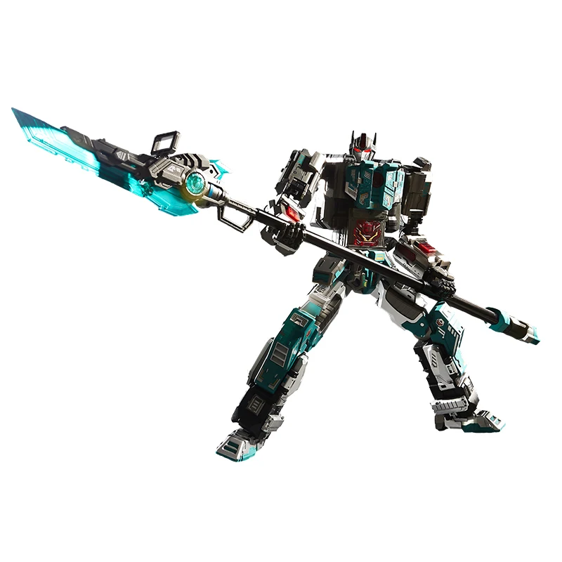 NBK K-SR01 SR02 OP Commander Barrett Chef G1 экшн-Фигурка-трансформер 49 см игрушка из АБС-пластика
