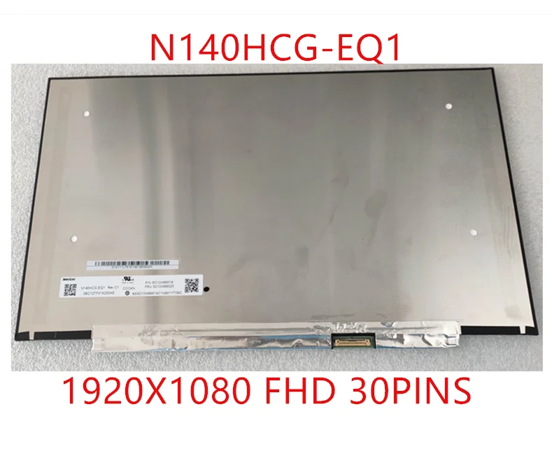 N140HCG-EQ1 - IPS Matirx 1920X1080 FHD N140HCG EQ1 72% NTSC  lenovo air 14IIL 2020 5D10W69523