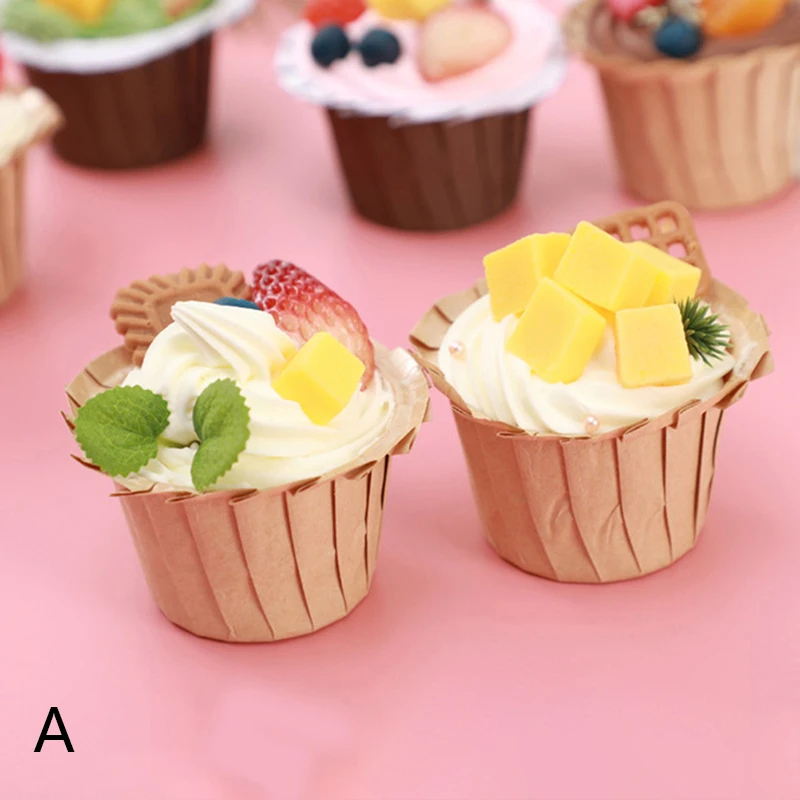 

1pc Decorations SimulationCupcake Cake Model Ins Gourmet Photography Props Window Decor Dessert Table Ornaments