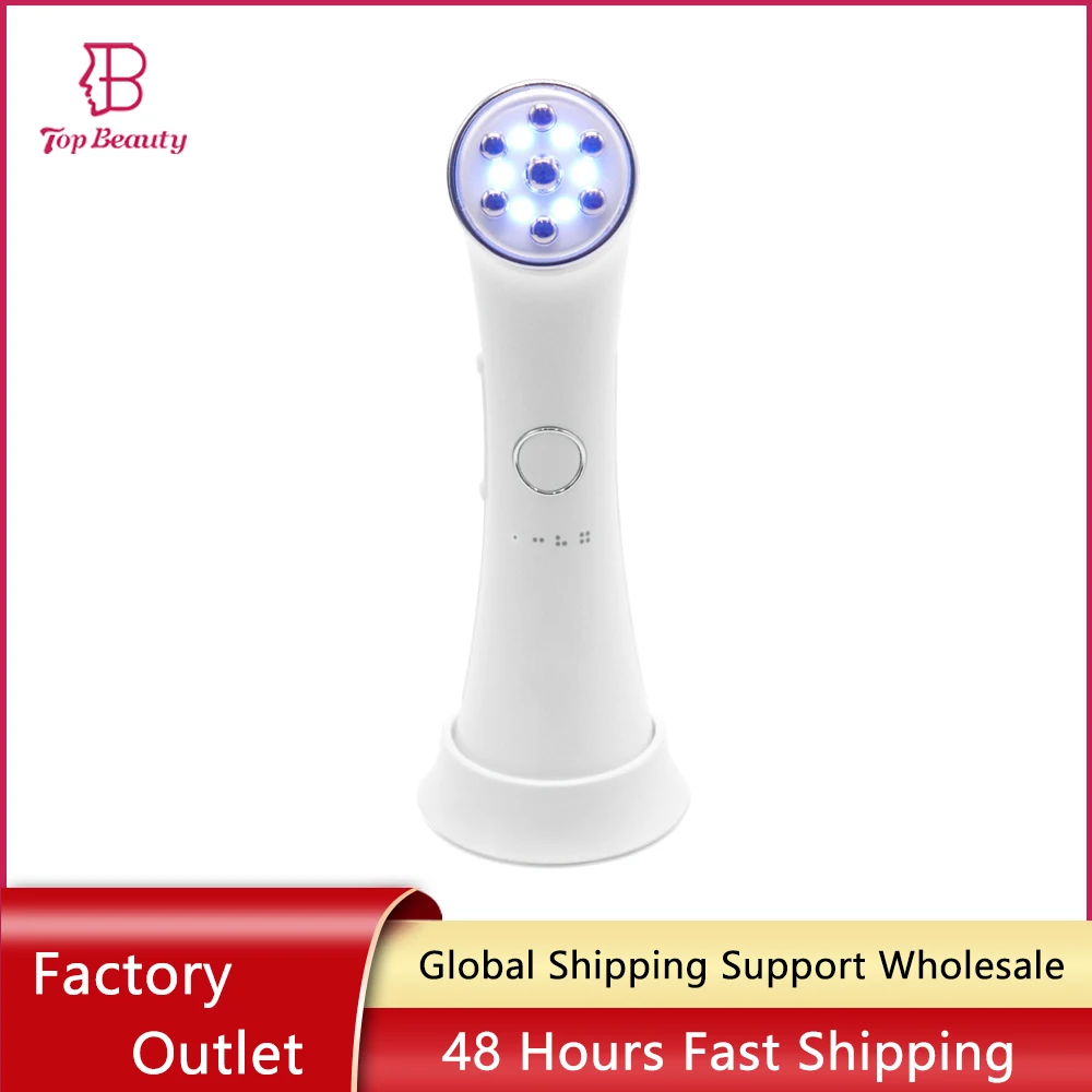 

Radio Frequency LED Photon Massager Facial Care Appliance Skin Rejuvenation Lift Tighten Beauty Machine