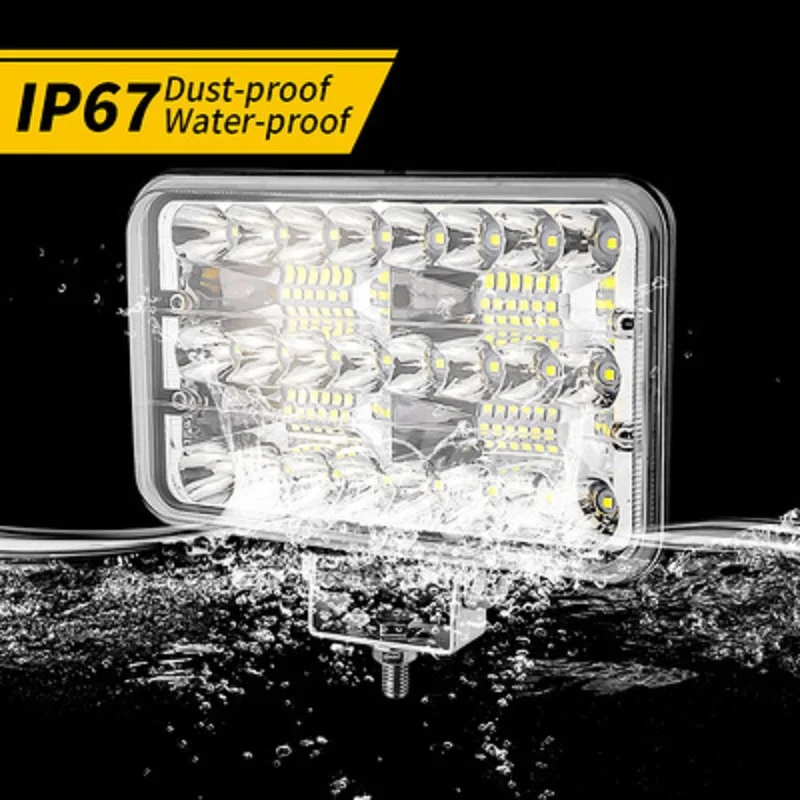 

Светодиодная фара рабочего освещения для грузовика 9-30 в, 7-дюймовое большое поле зрения, детсветильник фара, автомобильные аксессуары