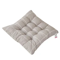 60 hot sale square polka dotssquare grid tie on chair cushion seat mat soft home office decor chair decor
