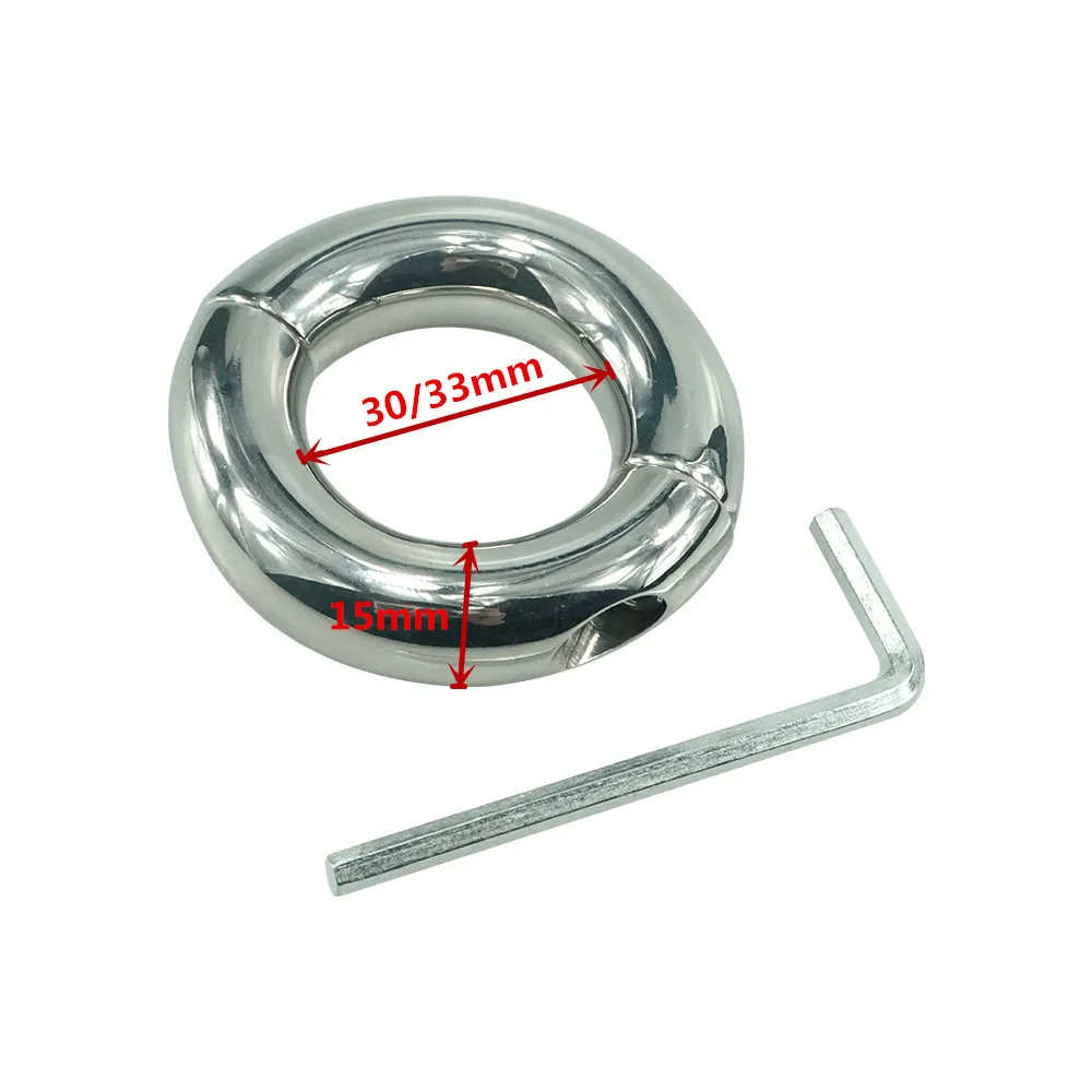 5 размеров сверхмощный Магнитный Растяжитель мошонки из нержавеющей стали