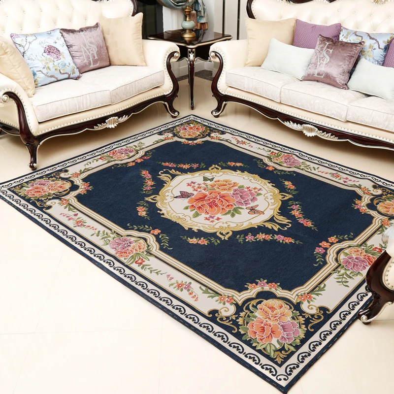 

Modern Europe Style Carpets For Living Room Pastoral Rugs Bedroom Home Hallway Entrance Floor Mat Doormat Soft Large Area Rug