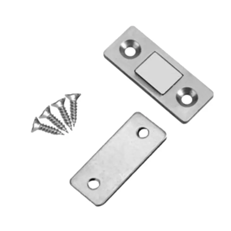 

Flat Powerful Door Catches Closer Strong Magnet Catch Latch Stoppers Door Stop for Home Furniture Cabinet Cupboard