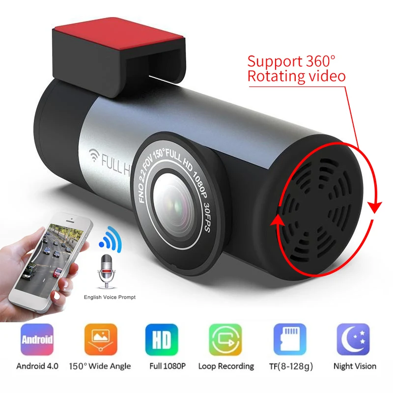 

Супер 1080P GPS Автомобильный видеорегистратор с широким ангелом, видеорегистратор ночного видения, скрытый видеорегистратор для вождения, ав...