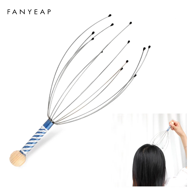 Массажер для головы релаксация кожи снятие мышечного напряжения усталость