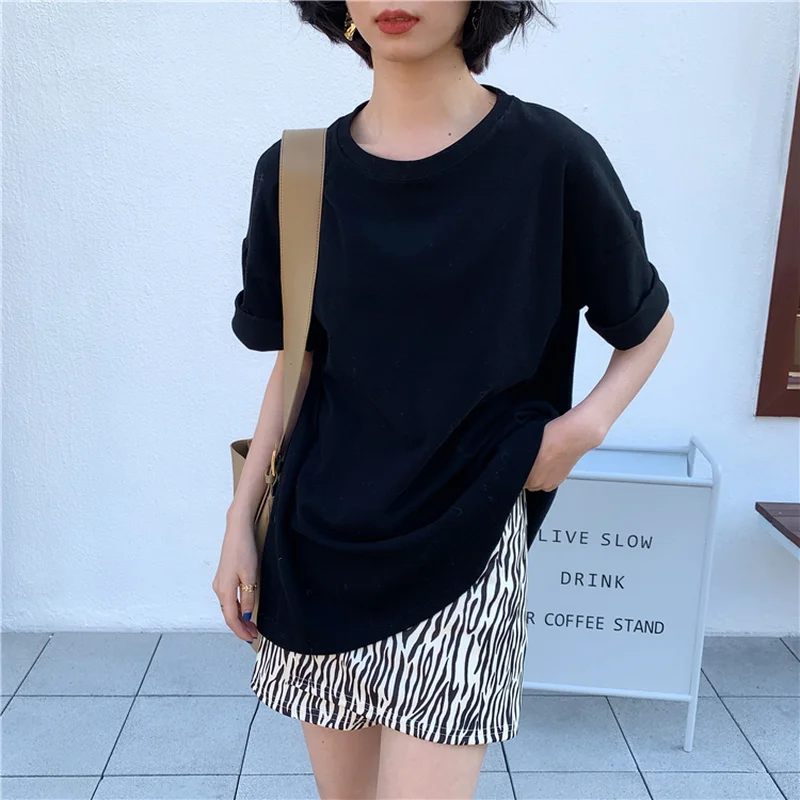 Женские летние рубашки из хлопка большие размеры топы и блузки с коротким