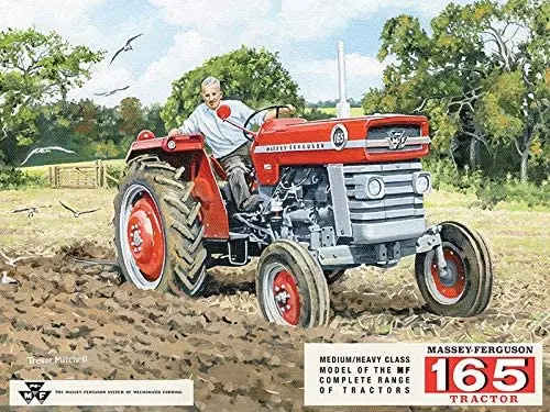 

Жестяной знак 8x12 дюймов, Massey Ferguson 165 винтажные металлические знаки, Забавный Настенный декор, персонализированные таблички, постер для комн...