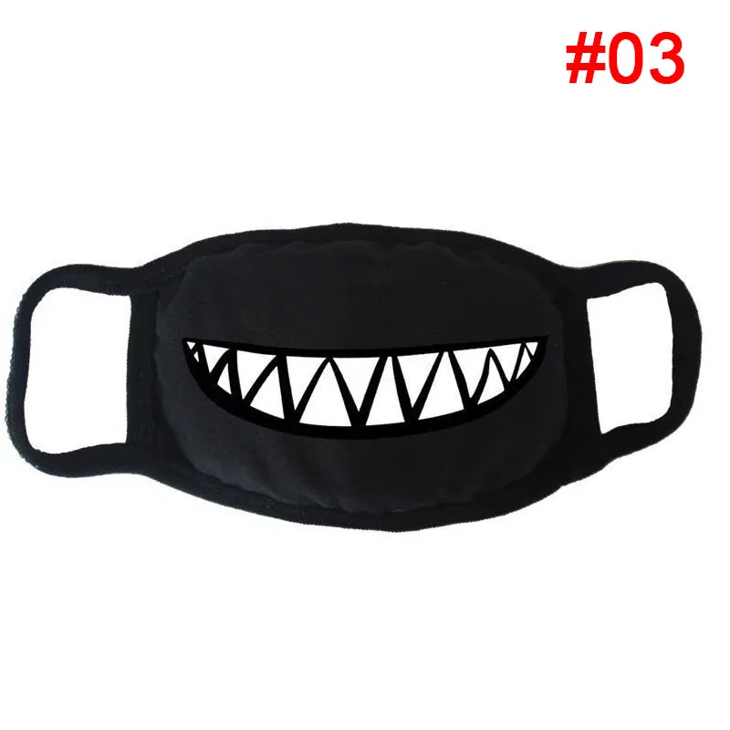1 шт. велосипедная маска для лица унисекс Мультяшные маски забавные зубы рот