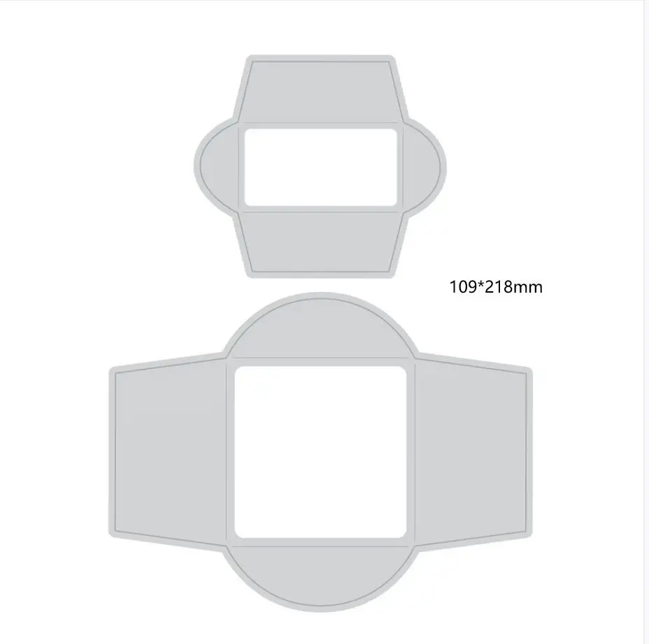 Металлические штампы для вырезания штампованный конверт 1 карта скрапбукинга