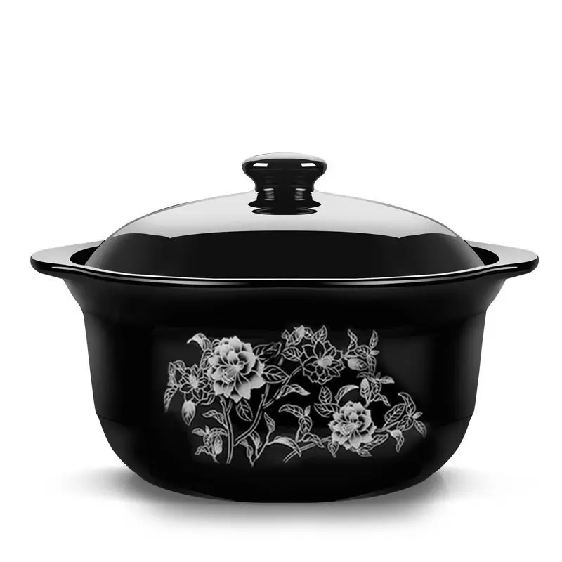 Кастрюля для приготовления пищи Бытовая газовая глина кастрюля супа горячий